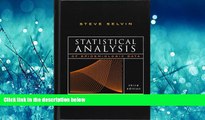 Popular Book Statistical Analysis of Epidemiologic Data (Monographs in Epidemiology and