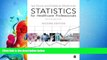 Popular Book Statistics for Healthcare Professionals: An Introduction