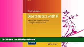 Online eBook Biostatistics with R: An Introduction to Statistics Through Biological Data (Use R!)