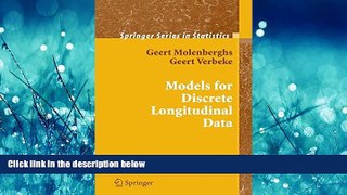 For you Models for Discrete Longitudinal Data (Springer Series in Statistics)