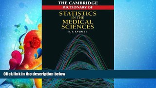 Choose Book Cambridge Dictionary of Statistics in the Medical Sciences