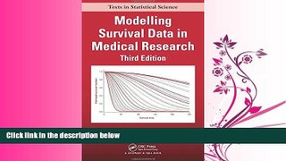 Popular Book Modelling Survival Data in Medical Research, Third Edition (Chapman   Hall/CRC Texts