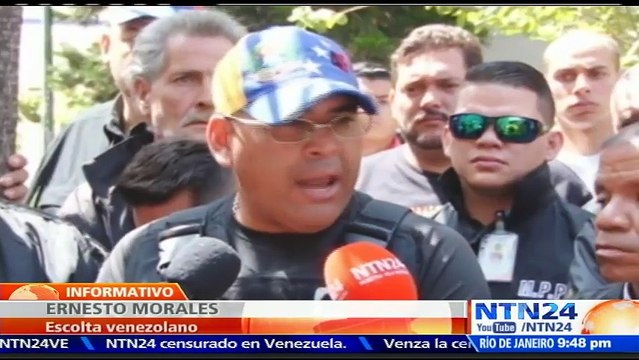 Escoltas oficialistas protestan por inseguridad en Venezuela y exigen mayor protección al Gobierno de Maduro