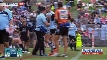 Nine News Sydney - 'Todd Carney sues Cronulla Sharks' Report - (12.10.2015)