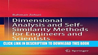 Collection Book Dimensional Analysis and Self-Similarity Methods for Engineers and Scientists