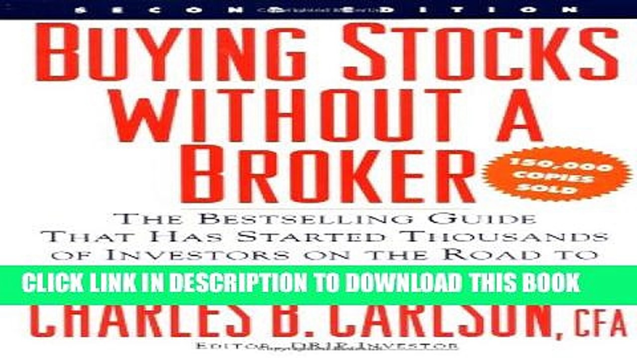 [Read PDF] Buying Stocks Without a Broker Ebook Online