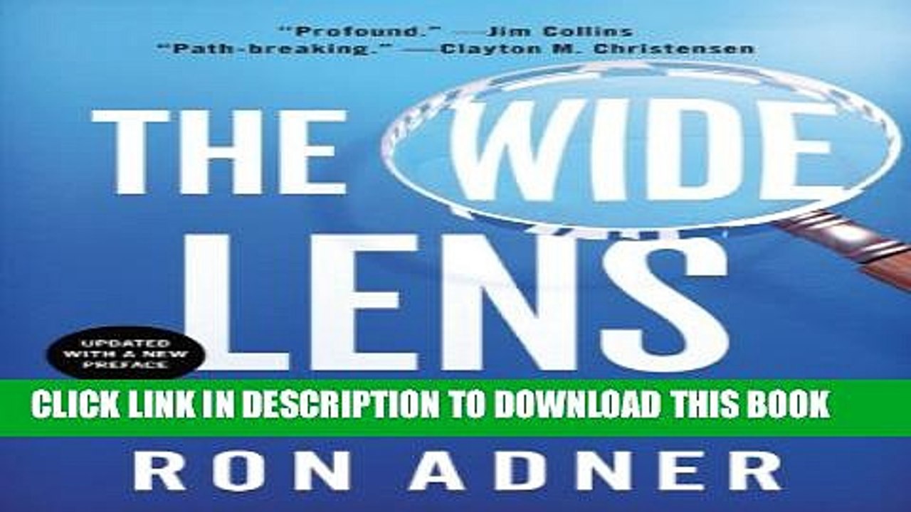 [PDF] The Wide Lens: What Successful Innovators See That Others Miss Popular Collection