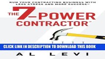 Collection Book The 7-Power Contractor: Run Your Contracting Business With Less Stress and More