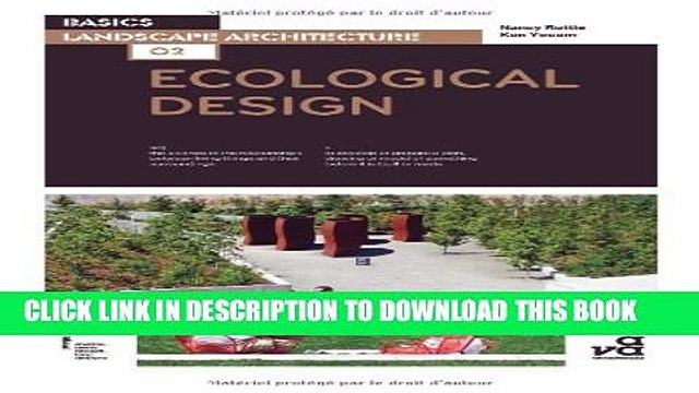[PDF] Basics Landscape Architecture 02: Ecological Design Popular Colection