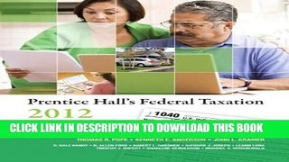 Collection Book Prentice Hall s Federal Taxation 2012 Individuals (25th Edition) (Prentice Hall s