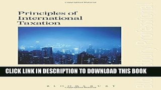 Collection Book Principles of International Taxation: Fourth Edition