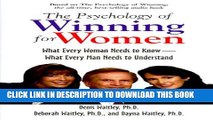 New Book The Psychology of Winning for Women: What Every Woman Needs to Know--What Every Man Needs