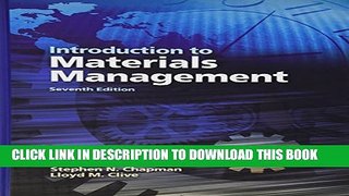 [Read PDF] Introduction to Materials Management (7th Edition) Download Online