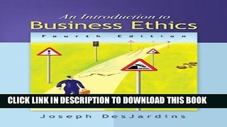 [Read PDF] An Introduction to Business Ethics Ebook Online