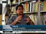 México: para familiares, asesinato de normalistas no es hecho aislado