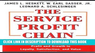 New Book The Service Profit Chain