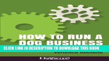 New Book How to Run a Dog Business: Putting Your Career Where Your Heart Is