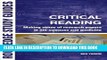[PDF] Critical Reading: Making Sense of Research Papers in Life Sciences and Medicine (Routledge