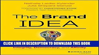 Collection Book The Brand IDEA: Managing Nonprofit Brands with Integrity, Democracy, and Affinity