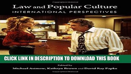 New Book Law and Popular Culture: International Perspectives