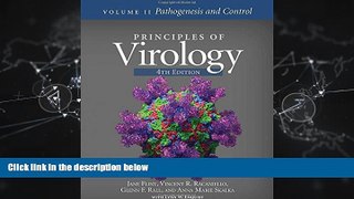 Pdf Online Principles of Virology: Volume 2 Pathogenesis and Control