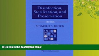 Choose Book Disinfection, Sterilization, and Preservation