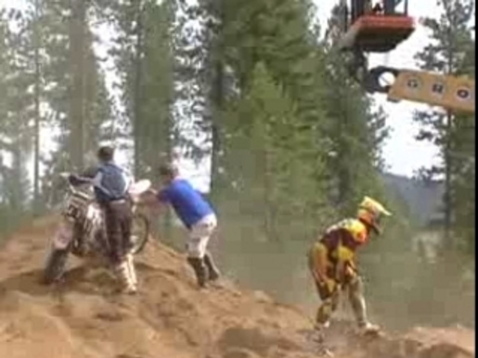 Travis Pastrana double backflip motocross from Nitro Circus