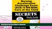 FAVORITE BOOK  Nursing Acceleration Challenge Exam (ACE) II RN-BSN: Care of the Child Secrets