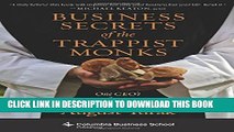 New Book Business Secrets of the Trappist Monks: One CEO s Quest for Meaning and Authenticity