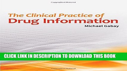 [PDF] The Clinical Practice of Drug Information Full Online