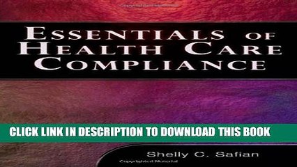 [PDF] Essentials of Healthcare Compliance (Health Care Admin) Popular Colection