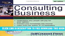 [PDF] Start and Run a Consulting Business (Start   Run a) Popular Colection