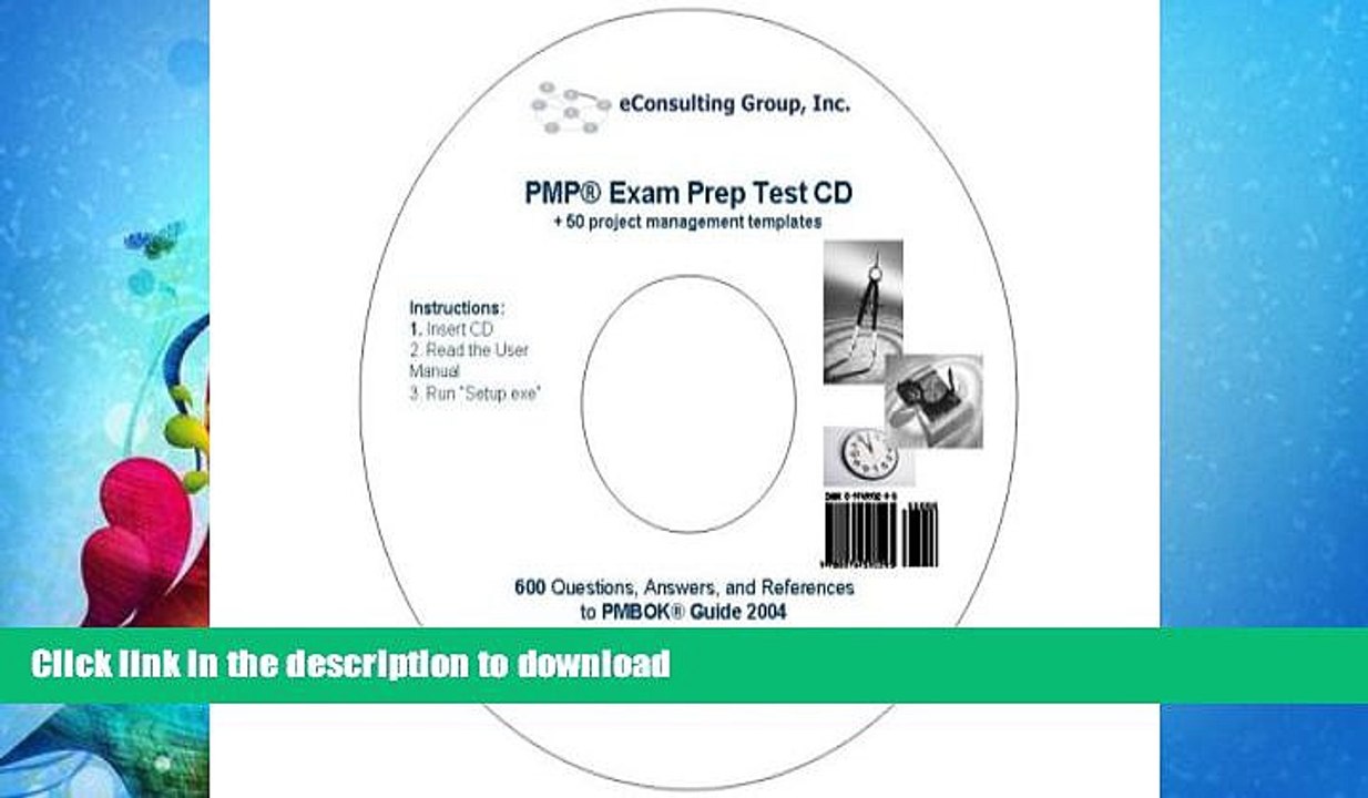 READ BOOK  PMP Exam Prep Test CD and Project Management Templates FULL ONLINE