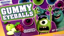 Gummy Eyeballs Monsters University Halloween Disney Pixar Monsters Inc. 2 Scare Candy