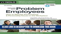 [PDF] Dealing With Problem Employees: How to Manage Performance   Personal Issues in the Workplace
