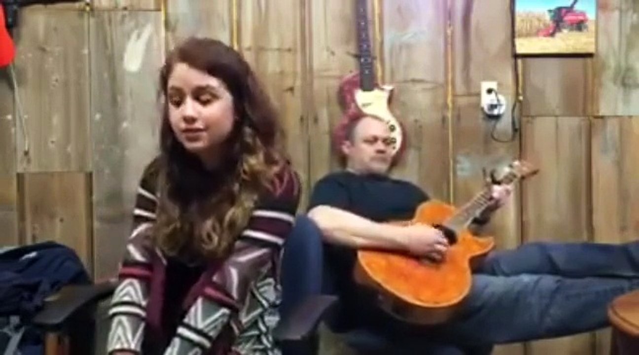 Dad started playing the guitar.
