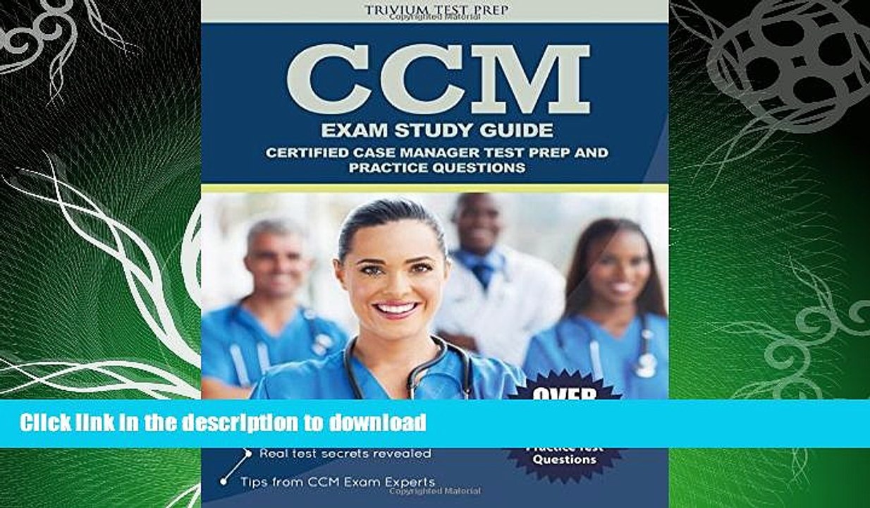 READ  CCM Exam Study Guide: Certified Case Manager Test Prep and Practice Questions  PDF ONLINE