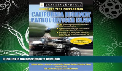 GET PDF  California Highway Patrol Officer Exam  GET PDF