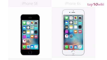iphone SE and iphone 6 comparison in details