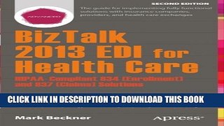 [PDF] BizTalk 2013 EDI for Health Care: HIPAA-Compliant 834 (Enrollment) and 837 (Claims)