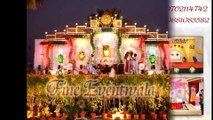 indian wedding stage decoration with flowers Wedding Decorators
