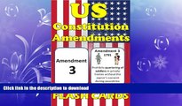 FAVORITE BOOK  US Constitutional Amendments Flash Cards: Double Sided and Illustrated Cards for