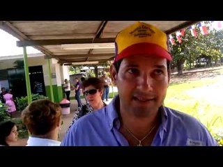 El candidato panameñista Omar Cornejo del circuito 2-4