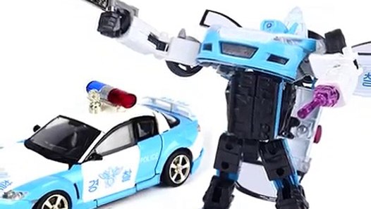 Transformer Coches de Policia Juguetes, Transformer Policia Figuras, Transformer Juguete Para Niños - video dailymotion