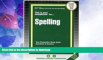 FAVORITE BOOK  CIVIL SERVICE SPELLING (General Aptitude and Abilities Series) (Passbooks)