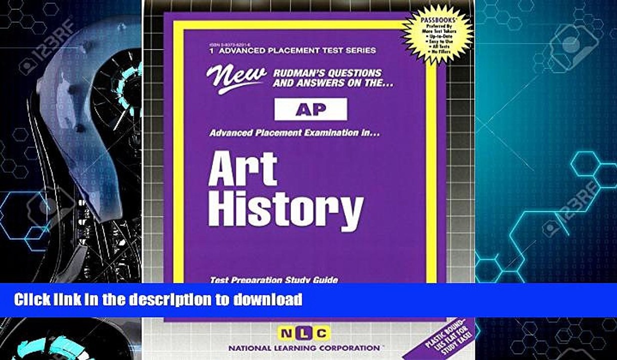 FAVORITE BOOK  ART HISTORY (Advanced Placement Test Series) (Passbooks) (ADVANCED PLACEMENT TEST