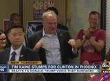 Tim Kaine stumps for Clinton in Phoenix