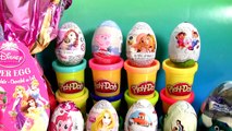 Play Doh Disney Princess Surprise Eggs Sofia PeppaPig MyLittlePony PlayDough Huevos Sorpresa