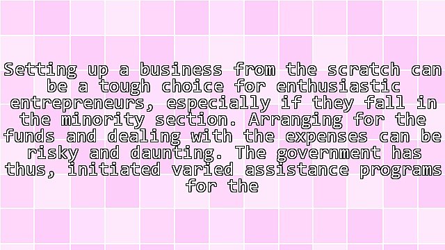 Small Business Grants For Minority Business Owners