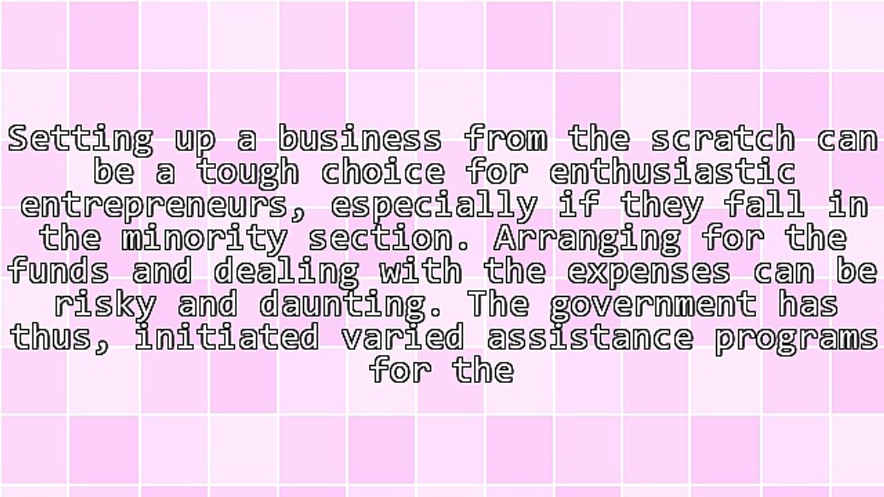 Small Business Grants For Minority Business Owners